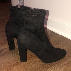 Steve Madden Black Booties